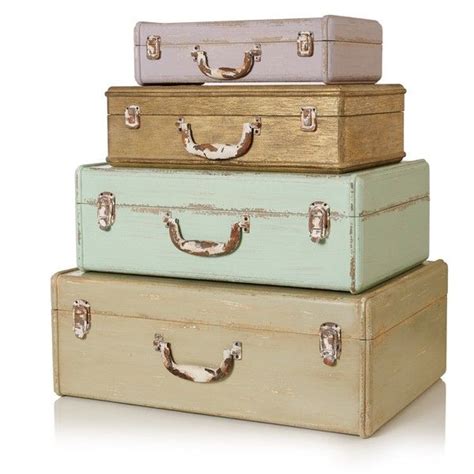 metal suitcase storage boxes|wooden suitcase storage boxes.